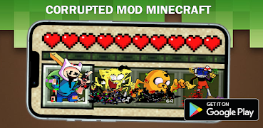 corrupted mod minecraft ポスター