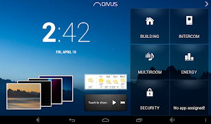 برنامه‌نما DIVUS LAUNCHER عکس از صفحه