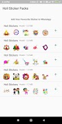 Holi Sticker पोस्टर