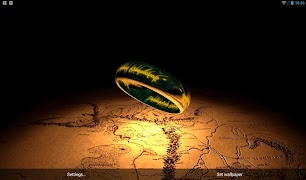 برنامه‌نما Powerful Ring 3D PRO LWP عکس از صفحه