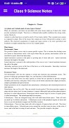 Class 9 Science Notes screenshot 5