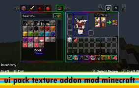 UI mod Pack for Minecraft PE ภาพหน้าจอ 3