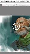 Autodesk Sketchbook Video Tutorials 2020 Ekran Görüntüsü 1