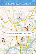 Cincy Homeless Resource Map poster