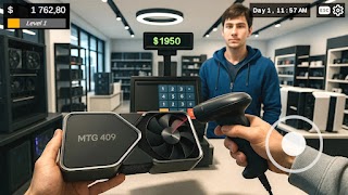 Game Store Simulator PC Build 포스터