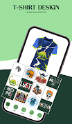 T-shirt design maker app syot layar 7