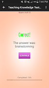 Teaching Knowledge Test captura de pantalla 3