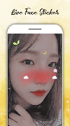 Live face sticker sweet 截图 5