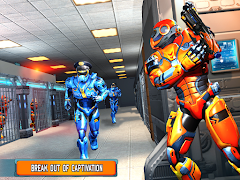 برنامه‌نما Robot Jail Break Prison Escape عکس از صفحه