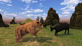 Hungry Bear Attack : Bear Games syot layar 5