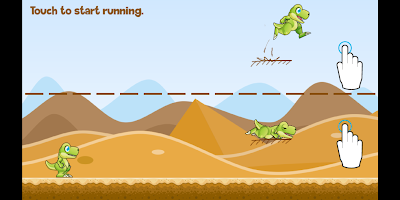 Dino Gem: Run & Collect Gems imagem de tela 1