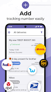 Package Tracker - Track Parcel ภาพหน้าจอ 1