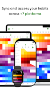 برنامه‌نما everyday Habit Tracker عکس از صفحه