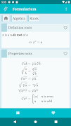 Formularium (Math formulas) capture d'écran 2