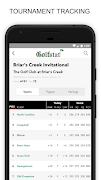 برنامهنما Golfstat Live عکس از صفحه