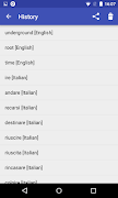 Dictionnaire en ligne capture d'écran 2