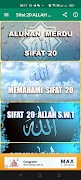 SIFAT 20 ALLAH S.W.T 海報