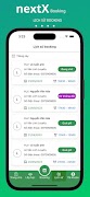 5 Schermata nextX Booking