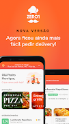 ZERO1 Delivery de Comida poster