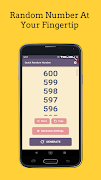 6 Schermata Random Number Generator Plus