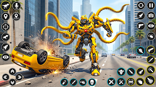 Poster Robot Game: Transformation