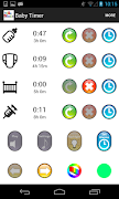 Newborn Baby Timer الملصق