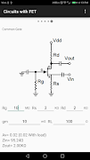 Electronic Circuit Calculation screenshot 3