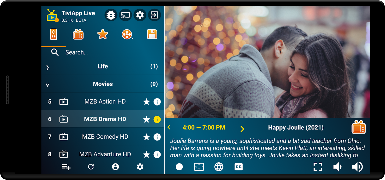 TiviApp Live TV Player screenshot 1