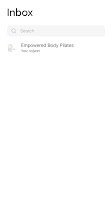 2 Schermata Empowered Body Pilates