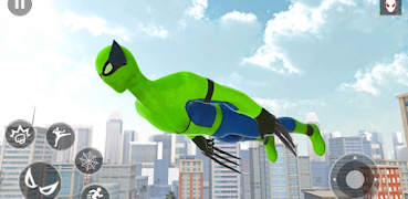 برنامه‌نما Spider Hero Miami Rope game عکس از صفحه