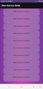 6 Schermata New shortcut Run Guide