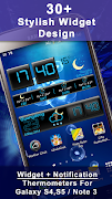 Weather Rise Clock 30+ Widgets اسکرین شاٹ 1