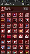 LC Carbon Red Theme screenshot 3