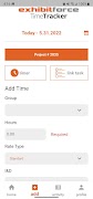 TimeTracker by ExhibitForce Screenshot 1