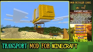 Transport Mod For Minecraft تصوير الشاشة 5