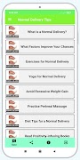 Normal Delivery Tips скриншот 3