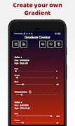 Gradient Creator Pro تصوير الشاشة 1