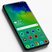 One UI Circle Fluo - Icon Pack Affiche