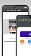 3 Schermata led music bulb remote control