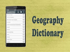 Geography Dictionary 海報