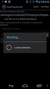 KeePassDroid screenshot 1