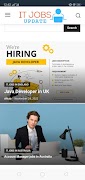 IT Jobs Update تصوير الشاشة 1