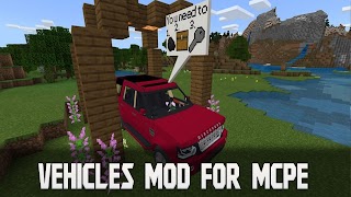 Vehicles Mod for Minecraft PE 截圖 3