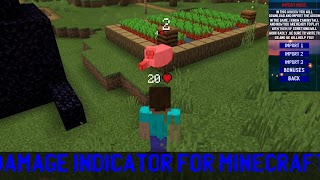 Damage Indicator Minecraft PE ảnh chụp màn hình 1