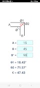 Miter Angle Calculator 스크린샷 1