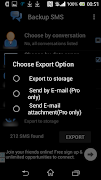 Backup SMS syot layar 4