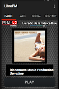 Libre FM تصوير الشاشة 1