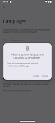Settings Language Selecter 스크린샷 5