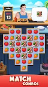 Chef Match - Match 3 Games স্ক্রিনশট 1