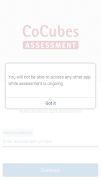 CoCubes Assessment screenshot 1
